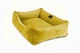 Лежак для животных Harley and Cho Dreamer Yellow Velvet L 90x60 см (3103435_HC) - изображение 3