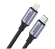Кабель Foneng X95 Metal Head Braided Cable Type-C-Lightning PD 20W 1.2m Black (X95-CA-TCIP) - изображение 1