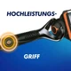Верстат для гоління чоловічий Gillette ProGlide Power NEW ProBlades™ 5 лез 1 ручка 1 змінний картридж KLINGEN MADE IN BERLIN - зображення 7