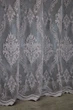 Тюль VR-Textil 1371т Корона Жакард Сірий 300х270 см (42-0110) - зображення 8