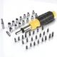 Набір інструментів Best Screwdriver SET 41 предмета, торцеві гайкові головки та викрутка з бітами в кейсі - зображення 3