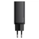 Зарядное устройство BASEUS GaN2 Lite Quick Charger 2 порта USB + Type-C 65W (CCGAN2L-B01) черное - изображение 1