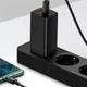 Зарядное устройство BASEUS GaN2 Lite Quick Charger 2 порта USB + Type-C 65W (CCGAN2L-B01) черное - изображение 3