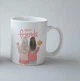 Чашка подарункова керамічна з милим малюнком та написом Best Friends для найкращої подружки 330 мл біла - зображення 2