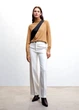 Водолазка MANGO 47051260-LUCCAC Коричневый XXS E000710 - изображение 3