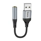 Переходник HOCO Fresh external sound card USB to 3.5 LS36 0.12m - изображение 2