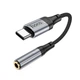 Переходник HOCO Fresh Digital Type-C to 3.5 audio converter LS36 0.12m - изображение 1