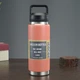 Термос вакуумный UTM Vacuum Bottle 600 ml Термокружка с двойными стенками из нержавеющей стали Оранжевый - изображение 6