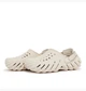 Крокси жіночі сабо Crocs Echo Beige 44 бежеві - изображение 1