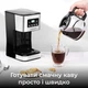 Электрическая капельная Кофеварка Sokany CM-121E с автоподогревом 950 Вт 1.5 л 12 чашек Черно-Серебристый - изображение 2