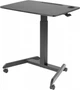 Приставной мобильный столик с регулировкой высоты Officepro ODM380B Black - изображение 4