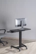 Приставний мобільний столик із регулюванням висоти Officepro ODM460B Black - зображення 19