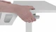 Приставной мобильный столик с регулировкой высоты Officepro ODM460W White - изображение 7