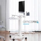 Приставной мобильный столик с регулировкой высоты Officepro ODM460W White - изображение 16