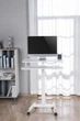 Приставной мобильный столик с регулировкой высоты Officepro ODM460W White - изображение 18