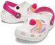 Крокси та сабо для дівчаток Classic I AM Unicorn White J2 (33-34) білі - зображення 5