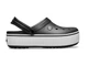 Жіночі сабо, крокси Crocband Platform Black/White M4-W6 (36) чорні - зображення 1
