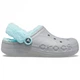 Крокси Baya Lined Fuzz Strap Grey/Ice Blue, розмір 38 - зображення 1