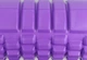 Массажный ролик EasyFit Grid Roller 45 см v.2.1 Фиолетовый - изображение 2