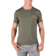 Футболка з малюнком 5.11 Tactical EMEA GOOD FIGHT Short Sleeve TEE Military Green L (76288-225) - зображення 1