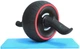 Ролик колесо для пресса EasyFit Ab Carver Compact EF-1354 с возвратным механизмом (тренажер гимнастический для мышц преса) Черный с красным (56000743) - изображение 3