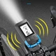 Велофара с компьютером и сигналом MT-088-T6, 450Lum, 18650 (2200mAh), виносна кнопка, Waterproof, ЗУ microUSB - изображение 3