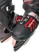 Коньки раздвижные ледовые Banwei 023 размер 35-38 Black-Red - изображение 6