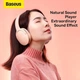 Бездротові Bluetooth наушники Baseus Encok Wireless D02 Pro (NGTD010304) Pink - изображение 6