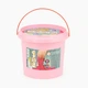 Кінетичний пісок Danko Toys KidSand 1000гр з пасочками рожевий (KS-01-01PN) - зображення 1