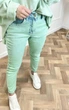 Жіночі джинси Wiya DY 8235 VERDE 50 м'ятний - изображение 1