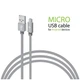 Кабель Intaleo CBGNYM1 USB-microUSB 1м Grey (1283126477676) - зображення 1