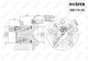 Ступица задняя Mazda 3; 5; 03-13; ABS+ SH170.36 Shafer - изображение 3