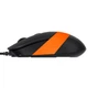 Мышка A4Tech FM10 Black/Orange USB - изображение 3