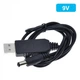 Кабель USB DC 9V для питания роутера от power bank - изображение 1