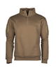 Толстовка мужская тактическая флисовая Tactical Sweat-Shirt M.Zipper Dark Coyote Sturm Mil-Tec Германия S 11472519 - изображение 3