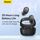 Бездротові навушники Baseus Bowie WM02 True Wireless Earphones BT5.3 40/300mAh 5h (NGTW180101) Black - изображение 9