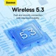 Бездротові навушники Baseus Bowie WM02 True Wireless Earphones BT5.3 40/300mAh 5h (NGTW180101) Black - изображение 10