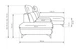 Диван угловой раскладной Titan Perfect Home Серый (натуральное дерево/ДСП/ткань Fancy 37) - изображение 10