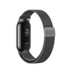 Ремешок для фитнес браслета Xiaomi Mi Band 8,9,10 миланская петля черный - изображение 2