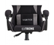 Ігрове крісло обшите тканиною для геймерів та роботи Extreme VR чорний з темно-сірим - зображення 4