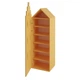 Детский гардеробный шкаф домик Амстердам Little Room Little Room Baby House желтый (ZHO-44434-10) - изображение 1