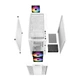 Корпус DeepCool CC360 WH ARGB (R-CC360-WHAPM3-G-1) - зображення 5