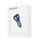 Автомобильное зарядное устройство Car Charger Proove Super Charge 130W (2 Type-C + USB) metal gray - изображение 2