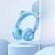 Бездротові навушники HOCO W39 Cat Ear Bluetooth 5.3 Wireless Headphones Blue - изображение 2