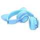 Бездротові навушники HOCO W39 Cat Ear Bluetooth 5.3 Wireless Headphones Blue - изображение 3