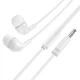 Навушники проводні Borofone Craft universal earphones with mic BM83 white - зображення 2