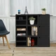 Напольная стильная полка стеллаж куб для книг и игрушек с перегородкой Little Room Baby House Венге Луизиана (PKWF-02) - изображение 2