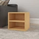 Підлогова стильна полку стелаж куб для книг та іграшок з перегородкою Baby House Little Room бук баварія (В32:Ш35:Г30см) PKWF-04 - зображення 5