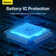Портативний компресор для автомобіля мото насос Baseus SuperMini Pro Series | 50 Вт, 4000mAh, Type-C | Чорний - зображення 11