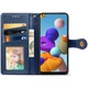 Шкіряний чохол книжка GETMAN Gallant (PU) для Samsung Galaxy A21s Синій - зображення 3